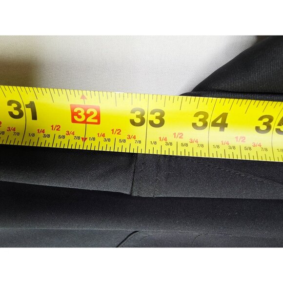 Travis Mathew Size 36X33 Mens Black Embroidered Pocket Logo Polyester Pants - Picture 4 of 10